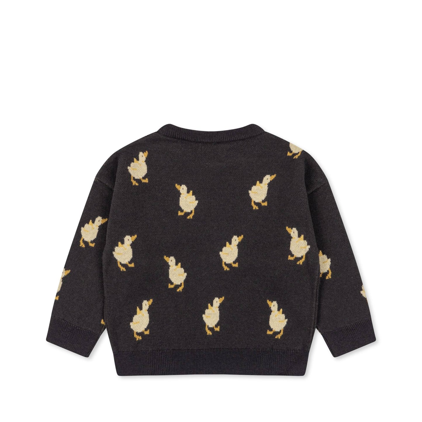 Jacquard-Merino Sweater Magnet Duckling