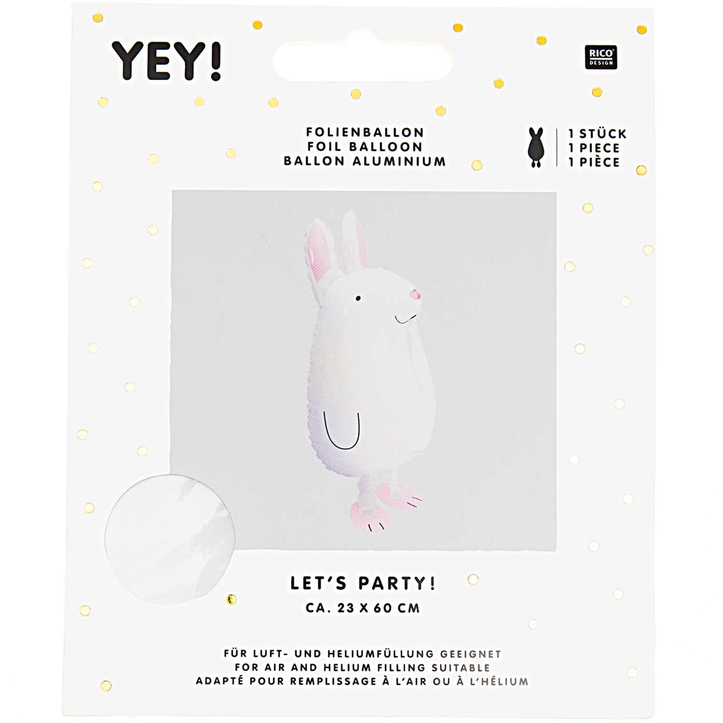 Foil balloon Walking Bunny Rabbit 🐰