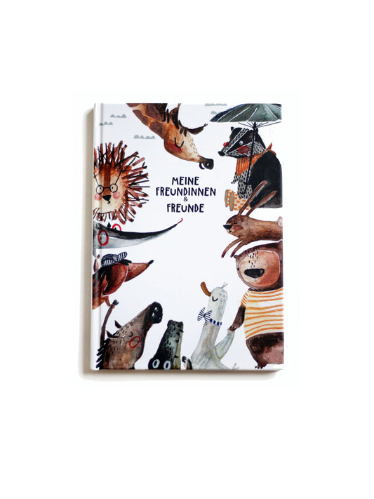 Libro degli amici illustrato da Halfbird