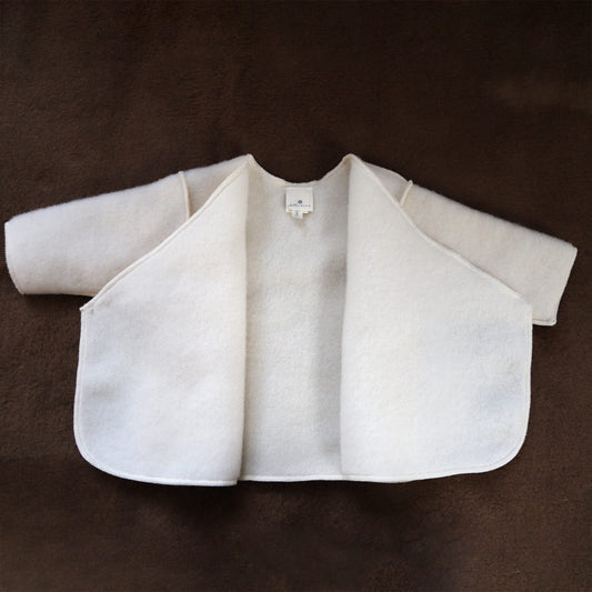 Baby Merino-Fleece Wickeljacke