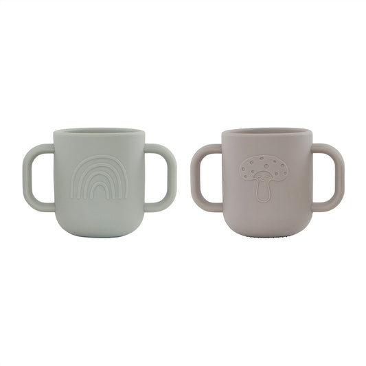 Kappu Becher Set Mint/Clay