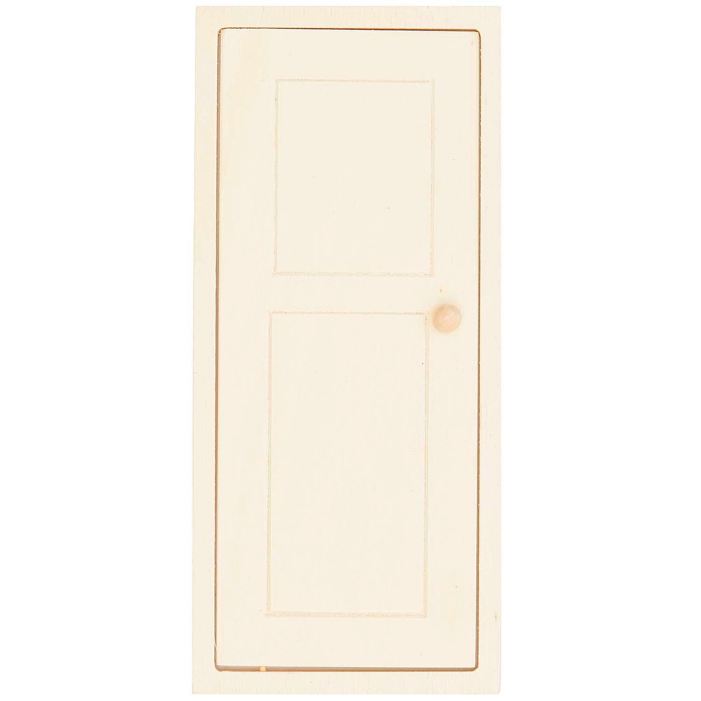 Elf door natural wood