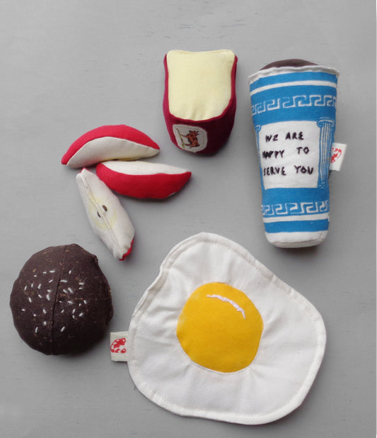 Eier-Frühstück Soft Spielzeug