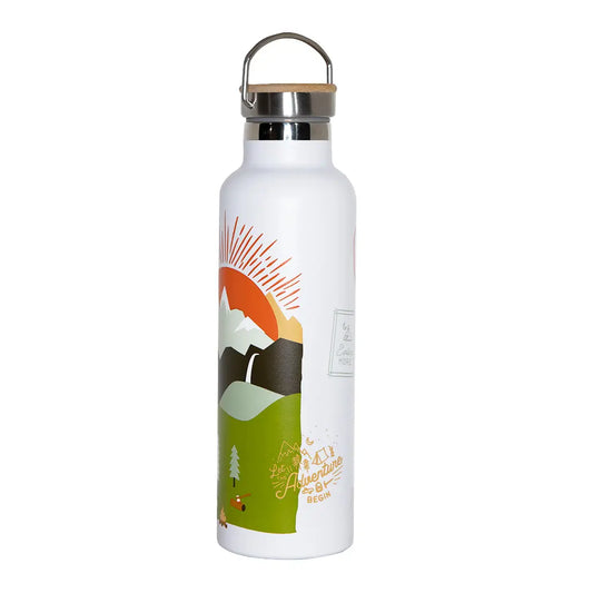 Isolierte Edelstahlflasche “Mountain Adventure”