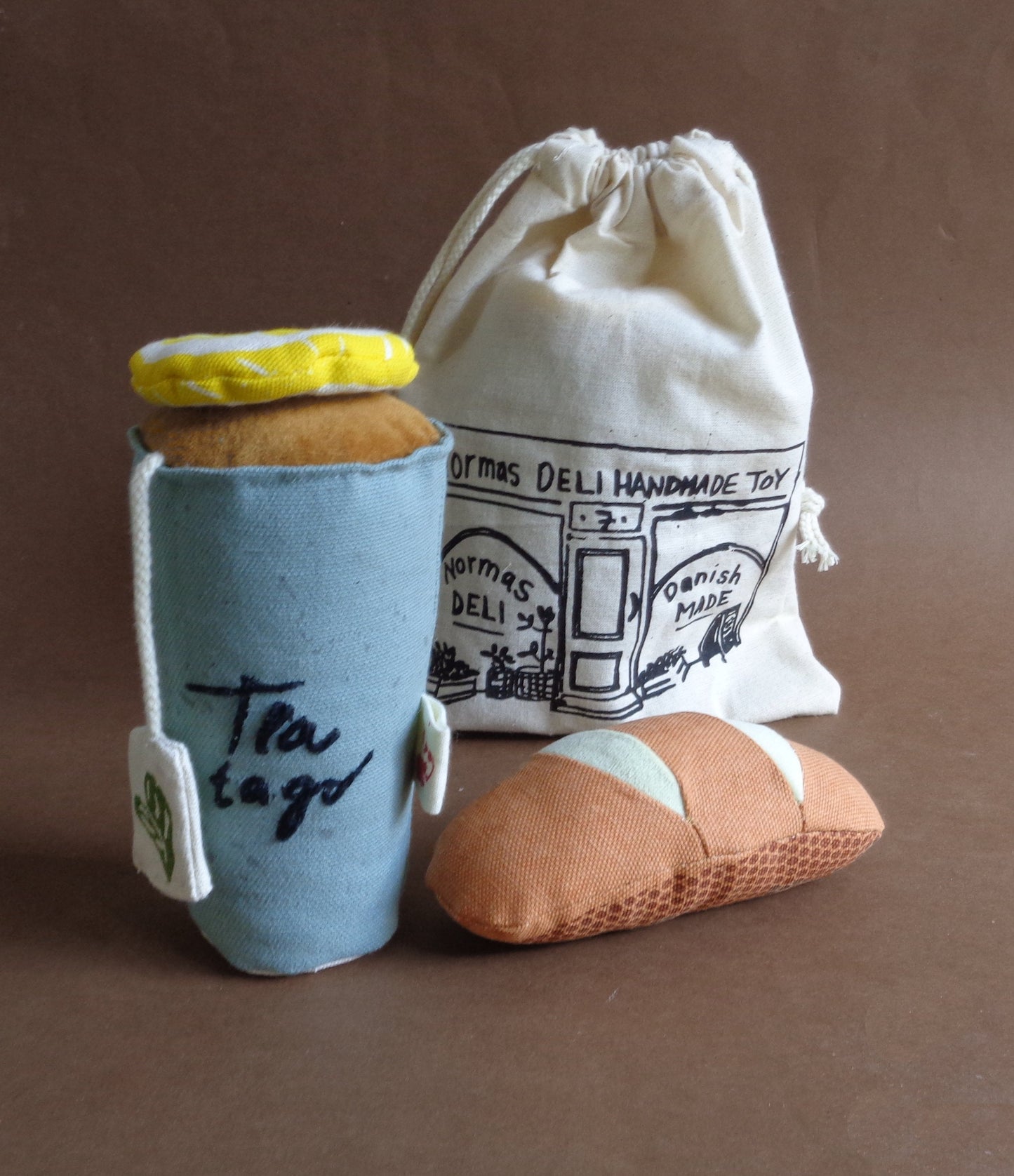 Tea &amp; Baguette Soft Playset