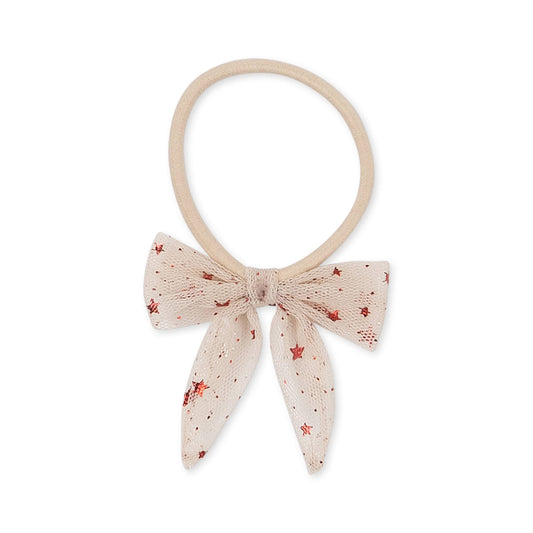 Tulle bow hair ties set of 4