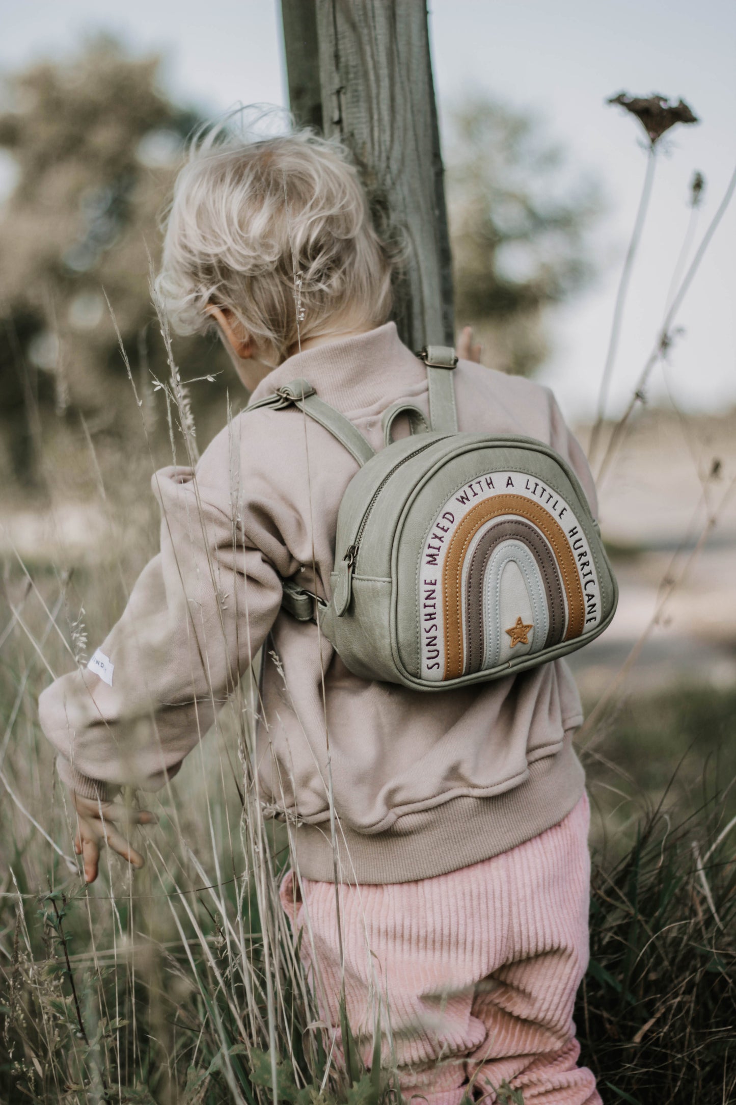 Kleiner Rucksack Regenbogen Lui