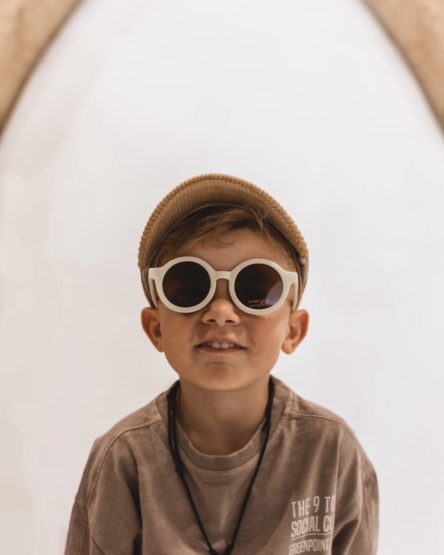 Occhiali da sole per bambini Bay Sunnies Latte