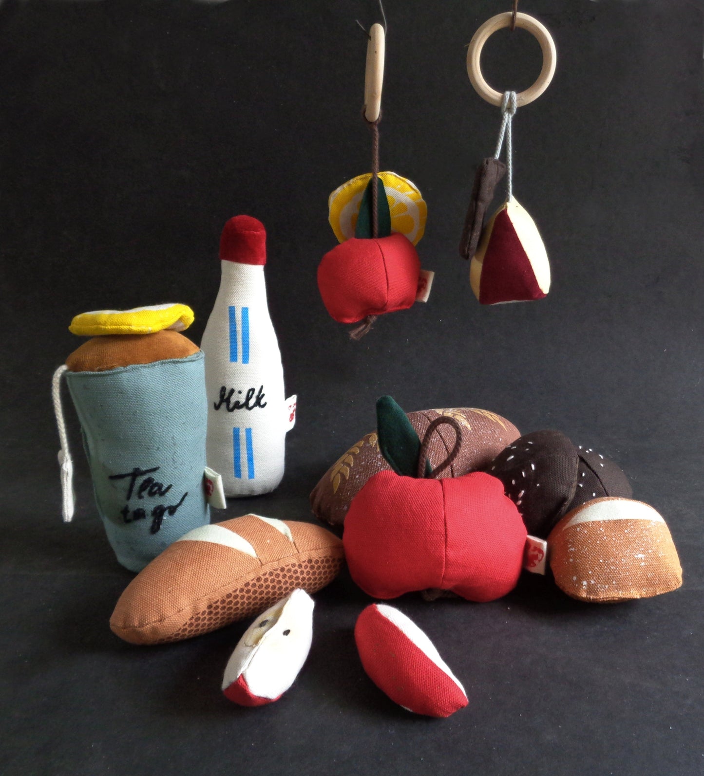 Tea &amp; Baguette Soft Playset