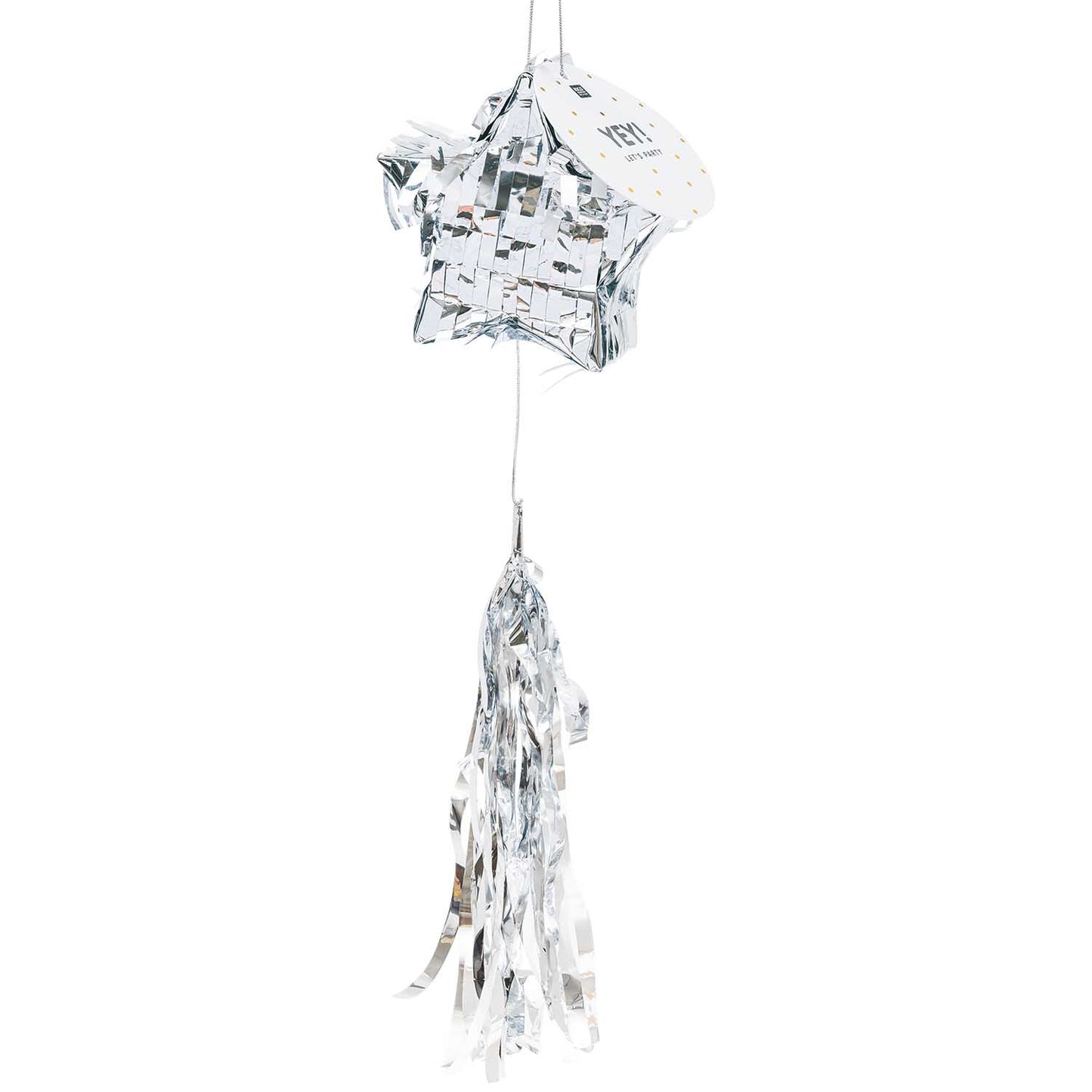 Star Mini Pinata Silver