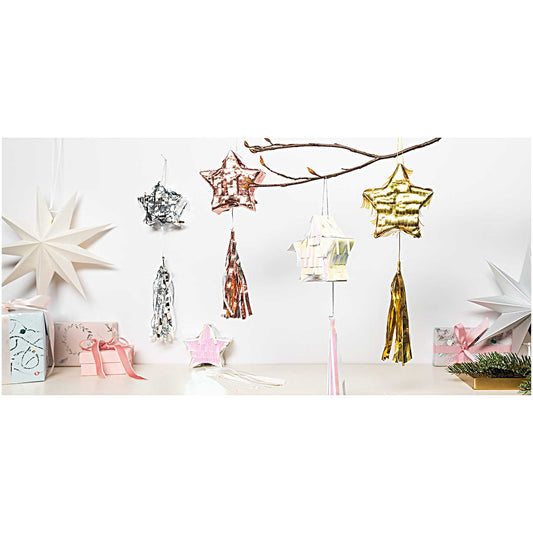 Star mini pinata rose