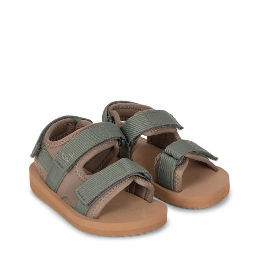 Beach sandal Sun olive green 22 - 27