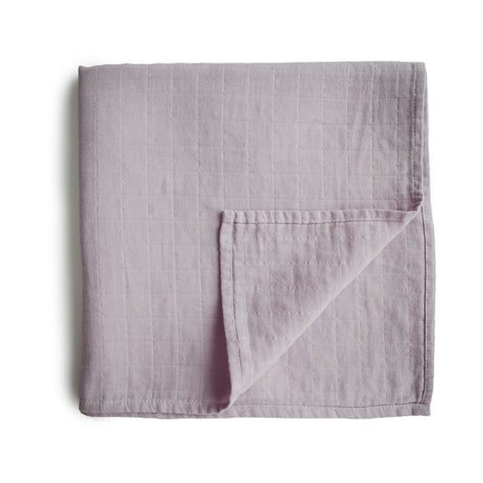 Muslin cloth Soft Mauve // ​​120 x 120