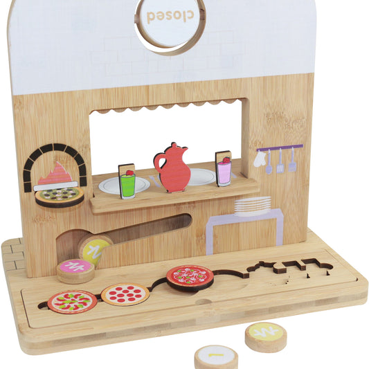 Piccola pizzeria di bambù