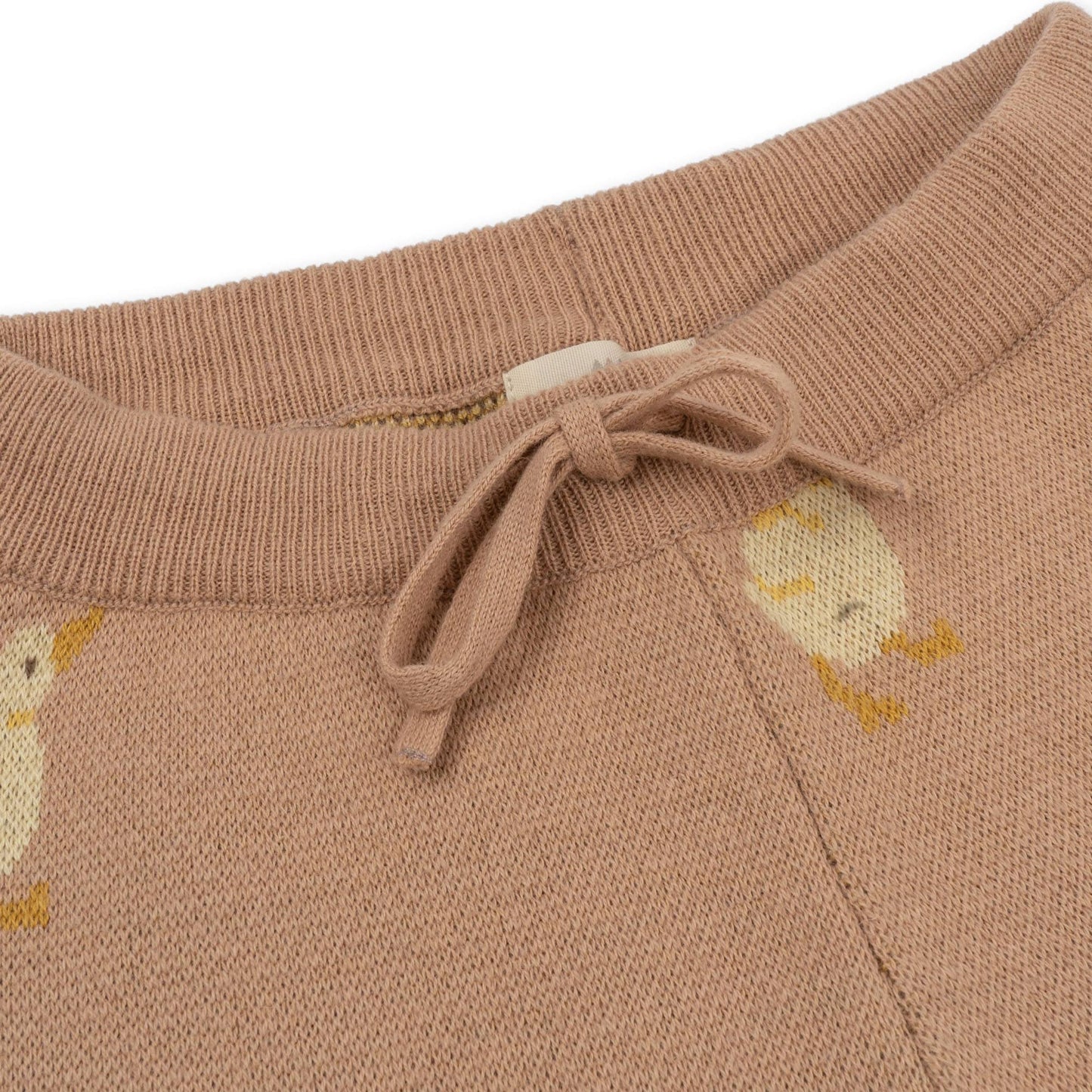 Jacquard-Merino Jogger Maple Sugar Duckling